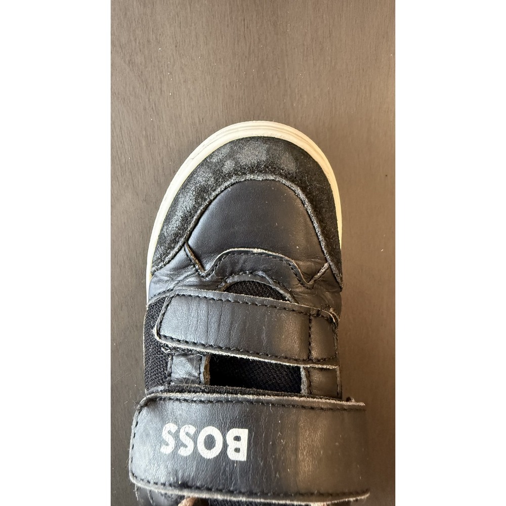 Boss Shoes Kids Size 10.5 Black Sneakers Lot 2 Pairs Hook & Loop Strap - Picture 13 of 16